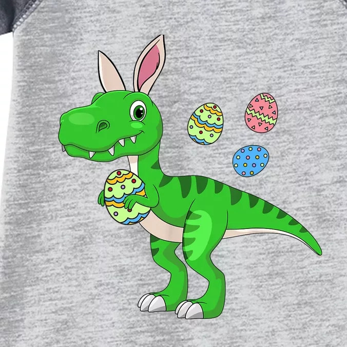 Easter Dinosaur Boy Bunny Easter Basket Stuffers Infant Baby Jersey Bodysuit