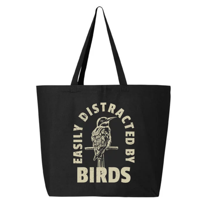 Easily Distracted By Birds 25L Jumbo Tote