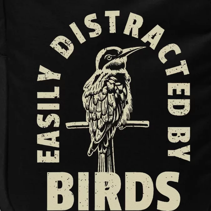 Easily Distracted By Birds Impact Tech Backpack