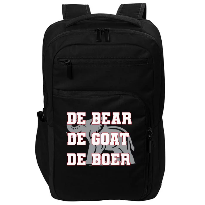 Elephant De Bear De Goat De Boer Impact Tech Backpack