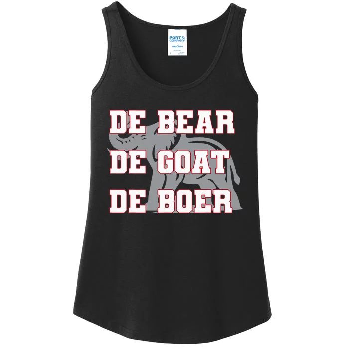 Elephant De Bear De Goat De Boer Ladies Essential Tank