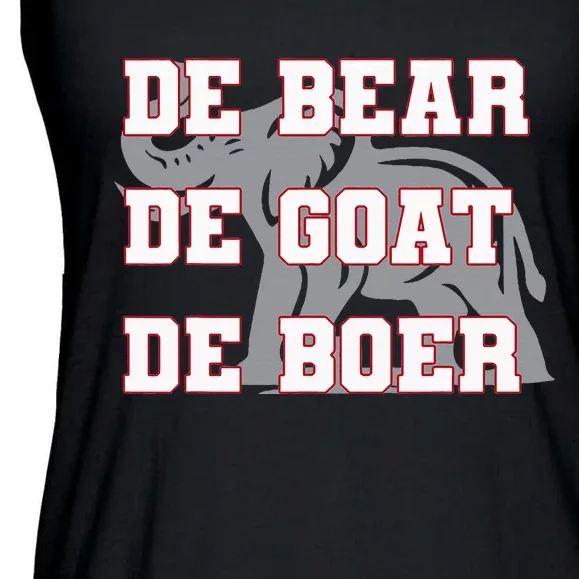 Elephant De Bear De Goat De Boer Ladies Essential Flowy Tank