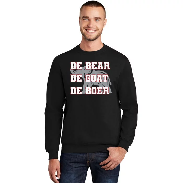 Elephant De Bear De Goat De Boer Tall Sweatshirt