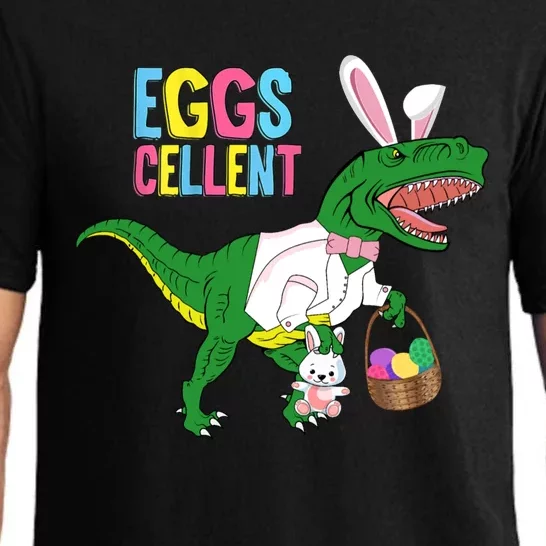 Easter Dinosaur Bunny T Rex Eggs Cellent Pajama Set