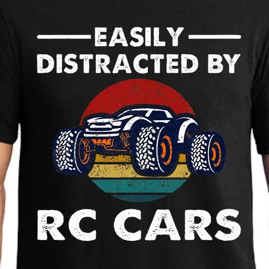 Easily Distracted By RC Cars RC Car Racing Lover Enthusiasts Pajama Set