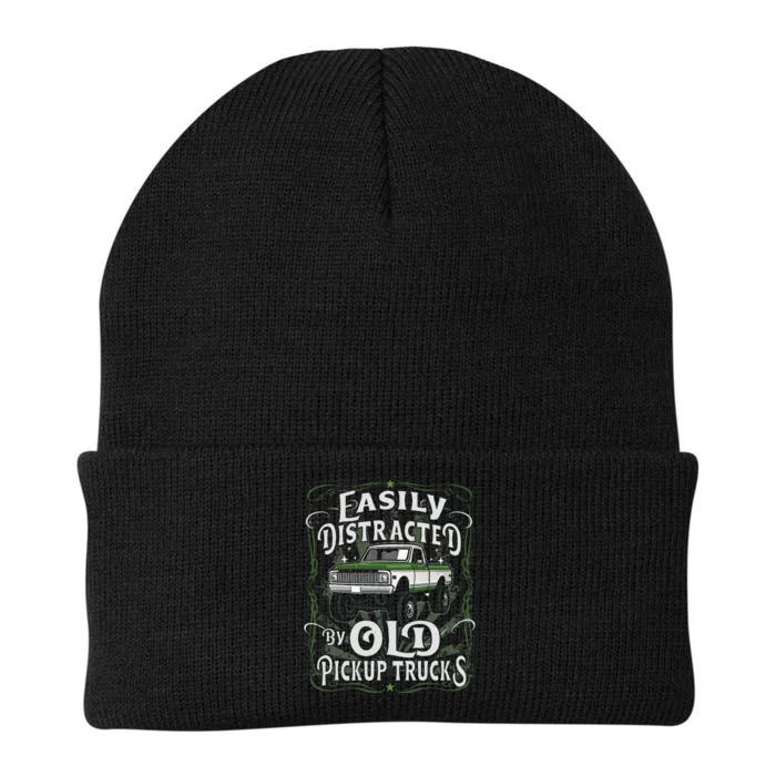 Easily Distracted By Old Pickup Trucks Easily Distracted By Knit Cap Winter Beanie