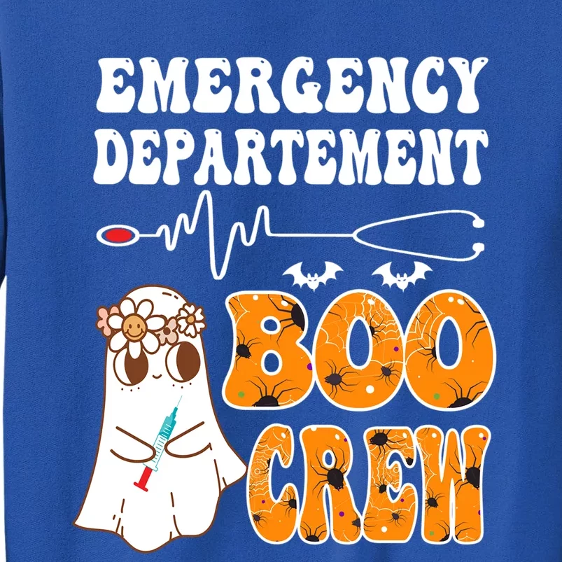 Emergency Departt Boo Crew Er Nurse Halloween Boo Crew Funny Gift Sweatshirt