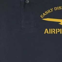 Easily Distracted By Airplanes SR71 Tank Top Softstyle Adult Sport Polo