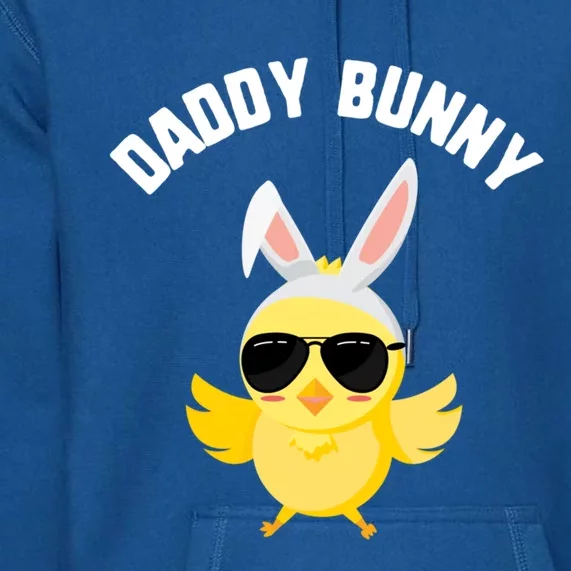 Easter Daddy Bunny Chick Sunglasses Candy Gift Spring Gift Premium Hoodie