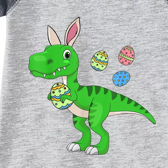 Easter Dinosaur Boys Kids Bunny Easter Basket Stuffers Infant Baby Jersey Bodysuit