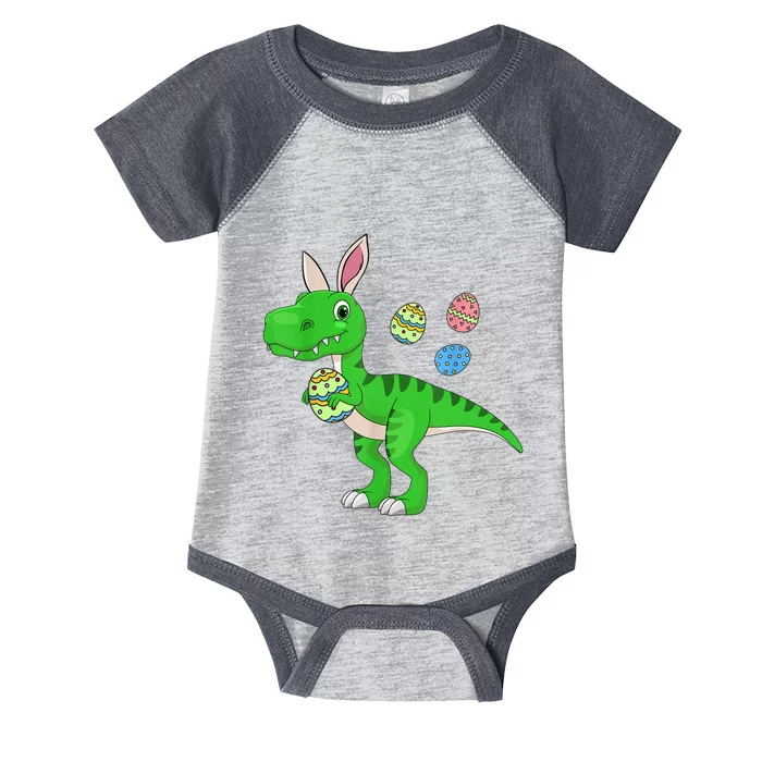 Easter Dinosaur Boys Kids Bunny Easter Basket Stuffers Infant Baby Jersey Bodysuit