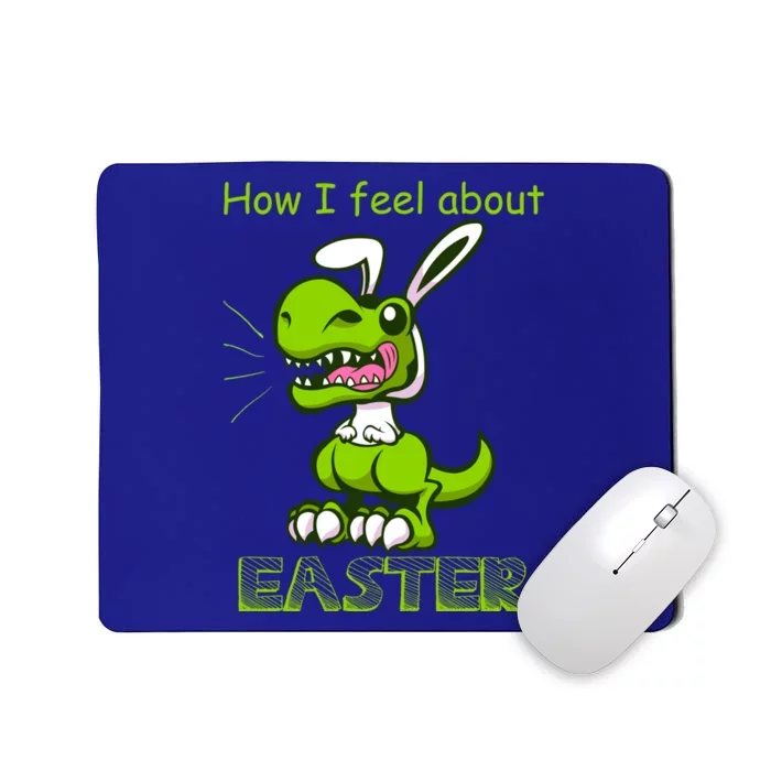 Easter Dinosaur Bunny Ears Funny Gift Mousepad