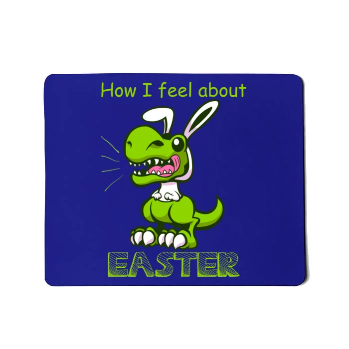 Easter Dinosaur Bunny Ears Funny Gift Mousepad