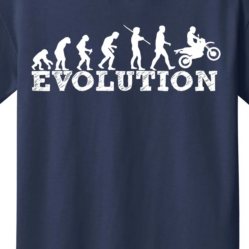 Evolution Dirt Bike Motorcross Kids T-Shirt