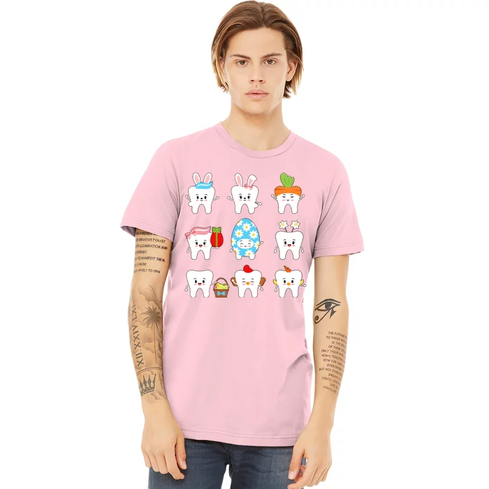 Easter Dentist Bunny Tooth Easter Day Premium T-Shirt