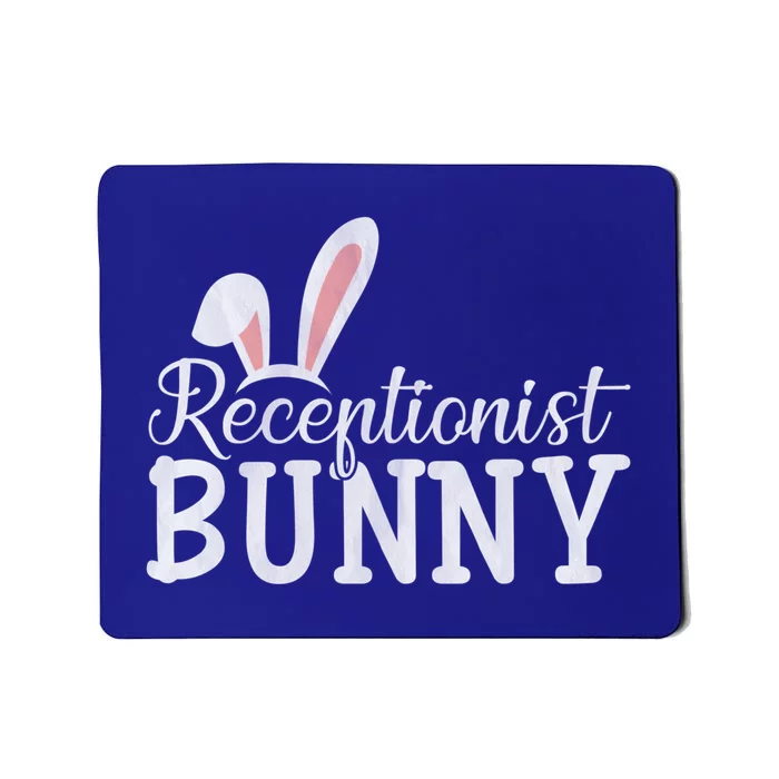 Easter Day Bunny Easter Costume Matching Receptionist Bunny Cool Gift Mousepad