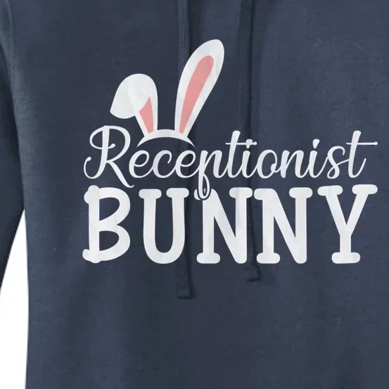 Easter Day Bunny Easter Costume Matching Receptionist Bunny Cool Gift Women's Pullover Hoodie