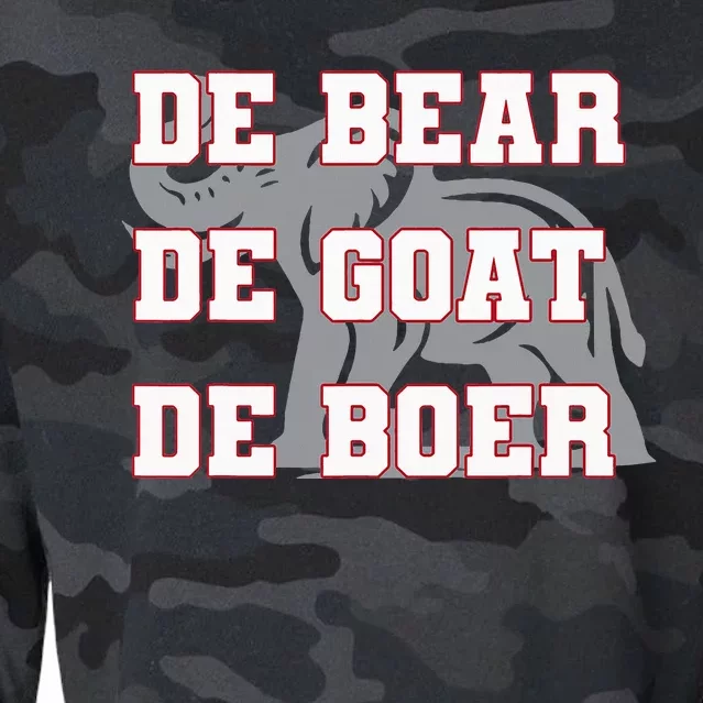 Elephant De Bear De Goat De Boer Cropped Pullover Crew