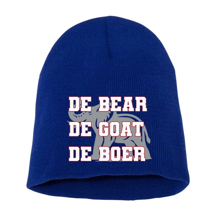 Elephant De Bear De Goat De Boer Short Acrylic Beanie