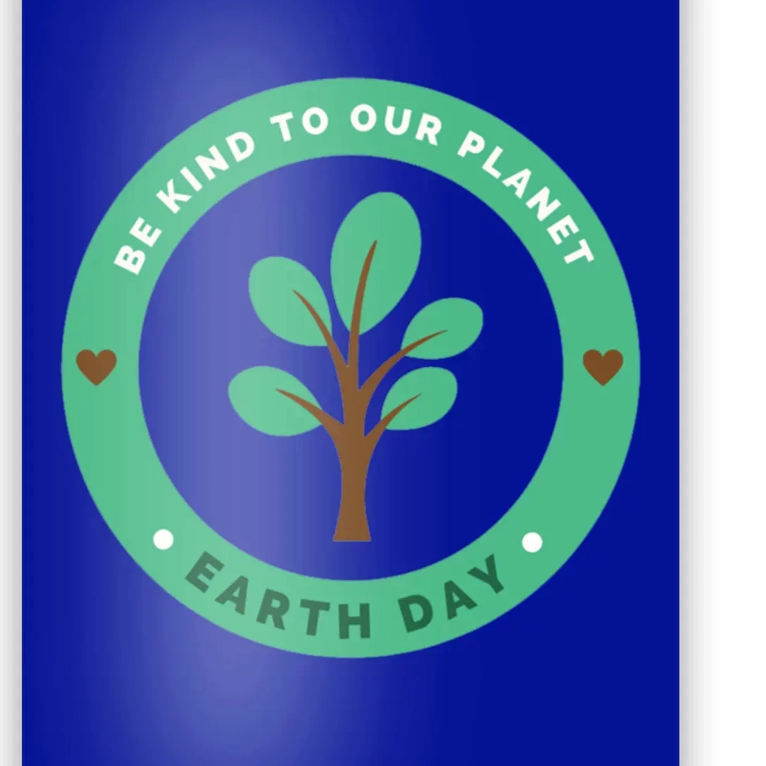 Earth Day Be Kind To Earth Be Kind To Our Planet Eco Gift Poster