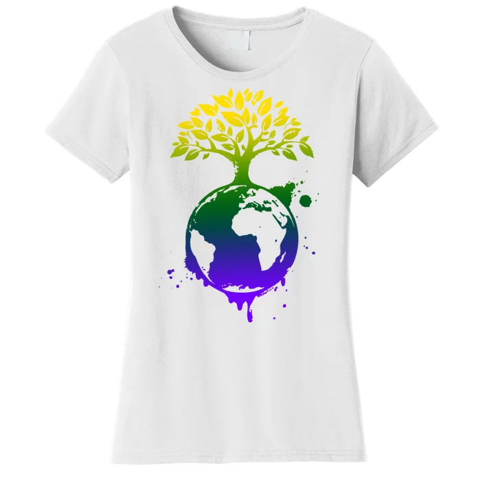 Earth Day Colorful Nature Women's T-Shirt