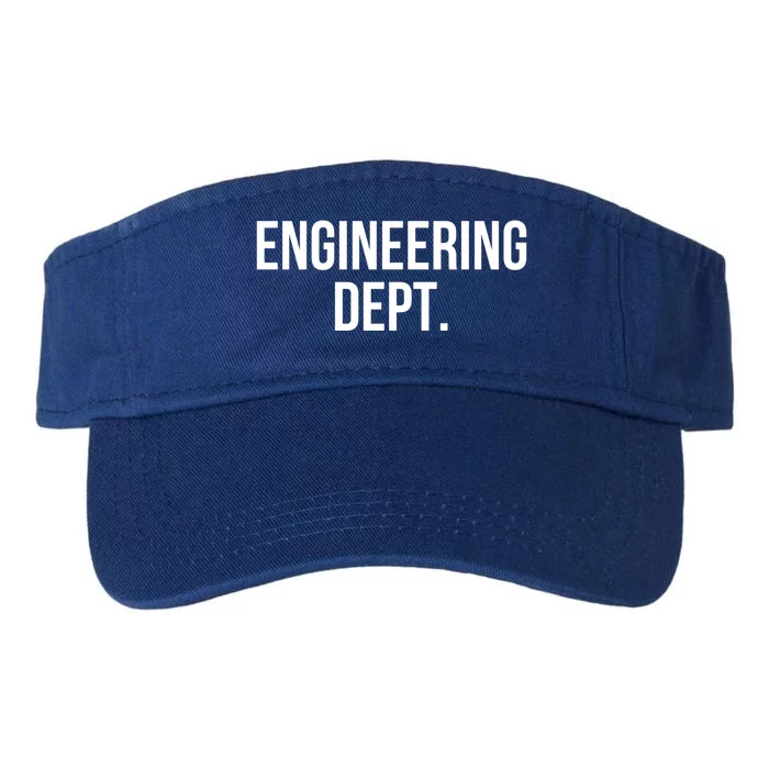 Engineering Dept College Engineering Major Gift Valucap Bio-Washed Visor