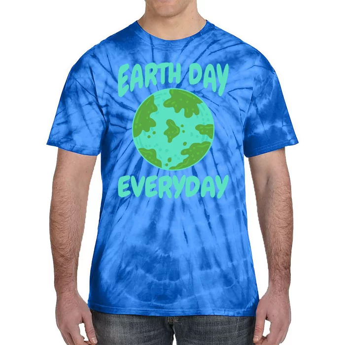 Earth Day Climate Change Gift Tie-Dye T-Shirt