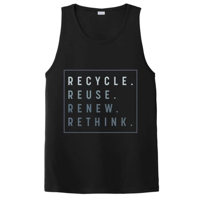 Earth Day Crisis Environtal Activism Earth Lovers Gift Performance Tank