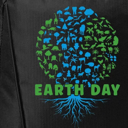 Earth Day Cute 54th Earth Day 2024 City Backpack