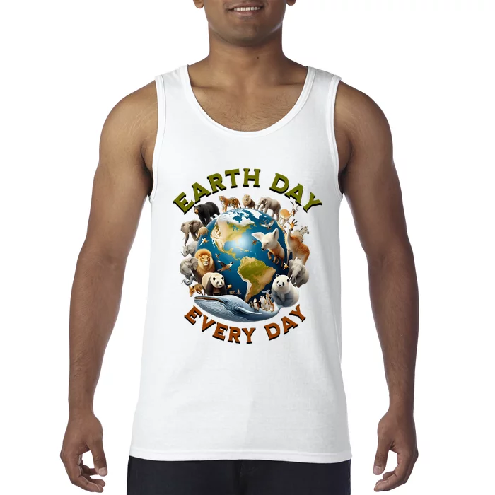 Earth Day Cute Earth Day 2024 Tank Top