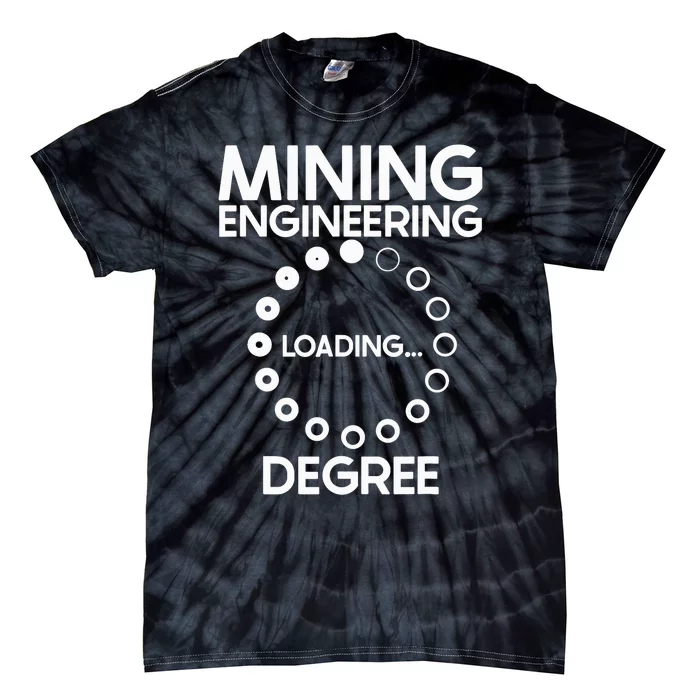 Engineering Degree Civil Aerospace Mining Engineer Tie-Dye T-Shirt