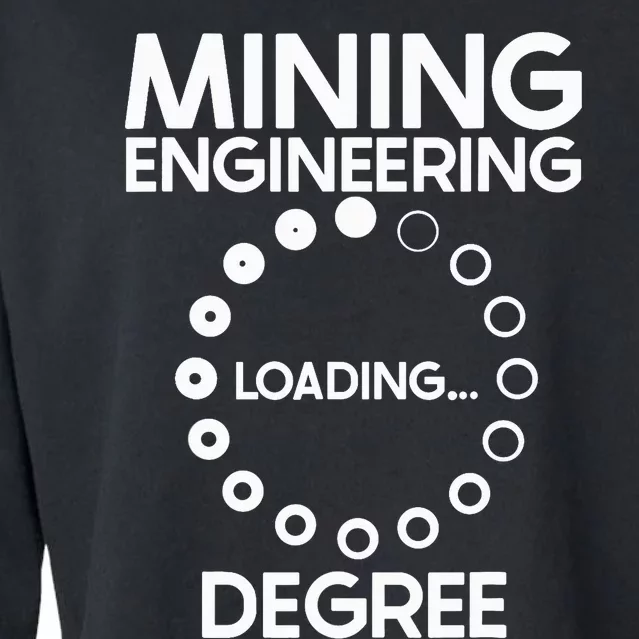 Engineering Degree Civil Aerospace Mining Engineer Cropped Pullover Crew