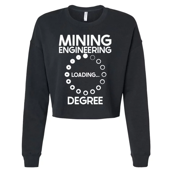 Engineering Degree Civil Aerospace Mining Engineer Cropped Pullover Crew