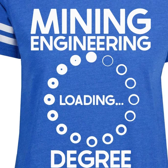 Engineering Degree Civil Aerospace Mining Engineer Enza Ladies Jersey Football T-Shirt