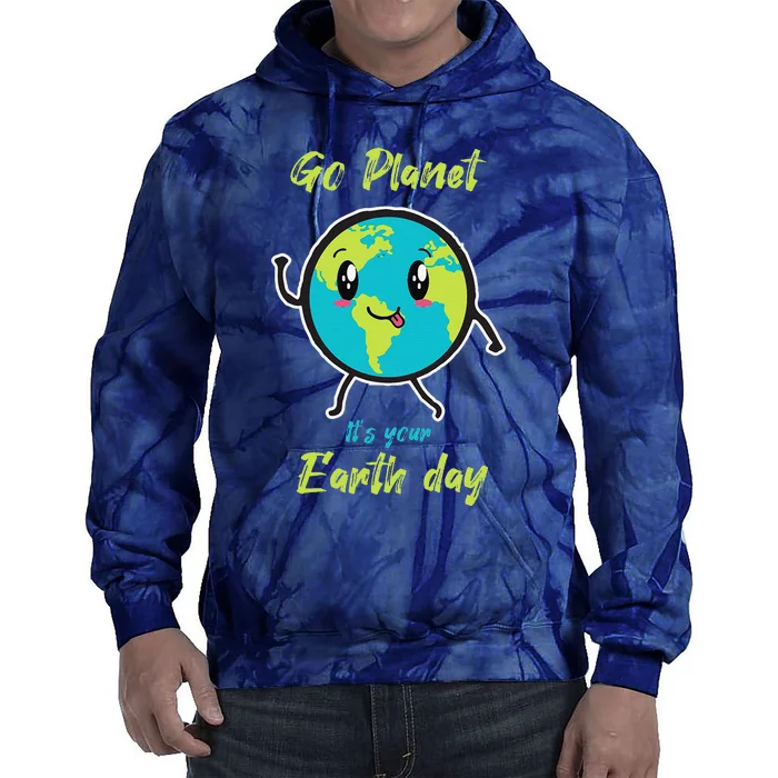 Earth Dayn Cute Earth Day Tie Dye Hoodie