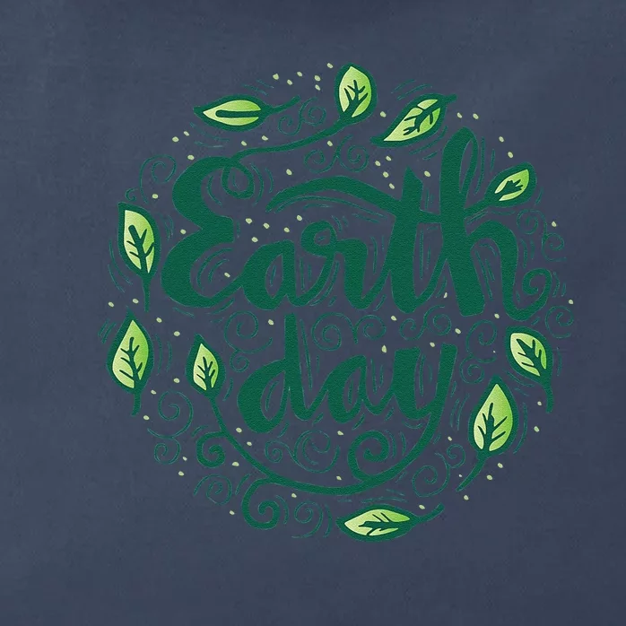 Earth Day Celebrate Earth Day Everyday Environmental Zip Tote Bag