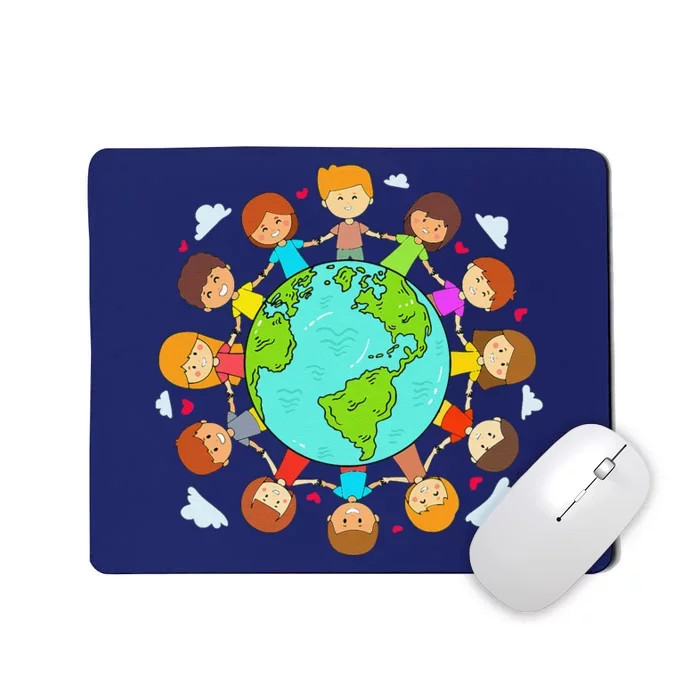 Earth Day Child Earth Day 2024 Mousepad