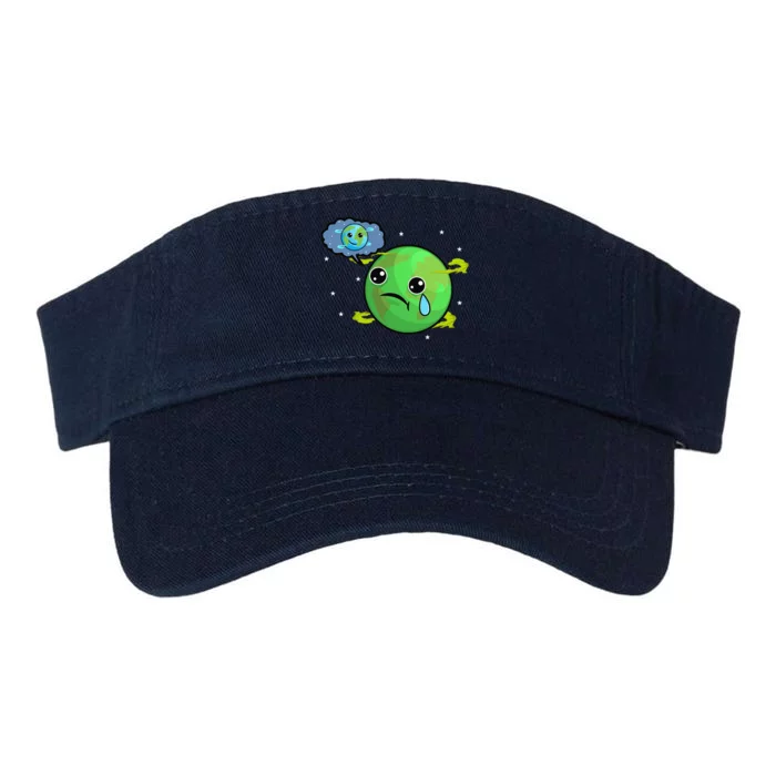 Earth Day Celebration Save And Protect The Planet Valucap Bio-Washed Visor