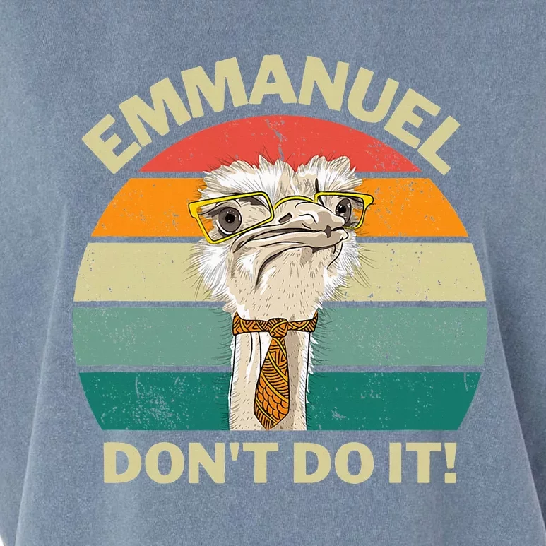 Emmanuel DonT Do It Funny Emu Farm Garment-Dyed Women's Muscle Tee