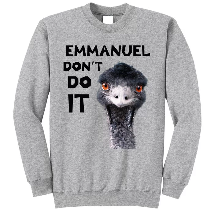 Emmanuel DonT Do It Viral Emu Tall Sweatshirt