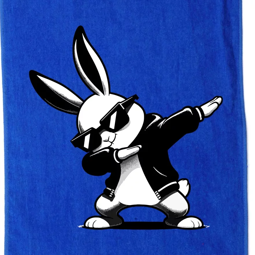 Easter Day Dabbing Bunny Rabbit Hip Hop Easter Baket Platinum Collection Golf Towel