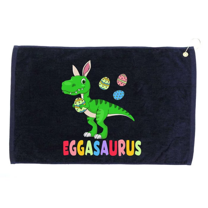 Easter Dinosaur Dino Easter Eggs Basket Cute Grommeted Golf Towel