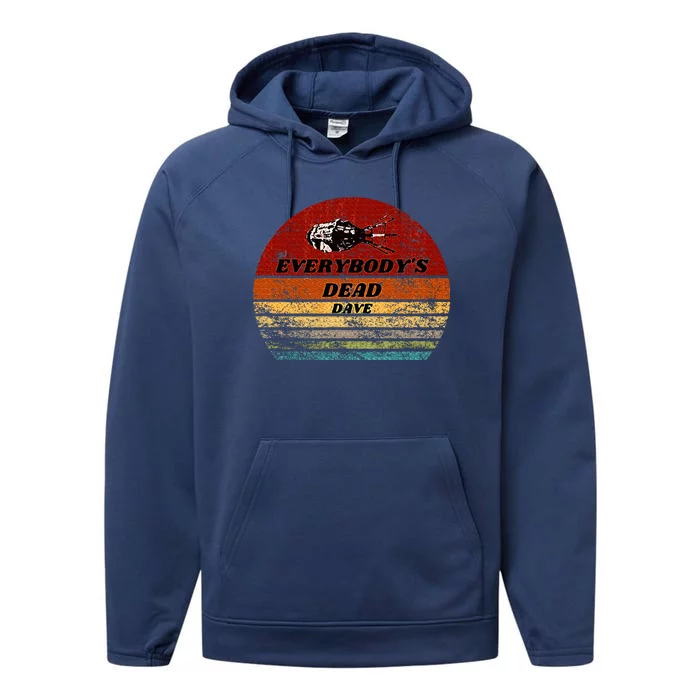 Everybodys Dead Dave Performance Fleece Hoodie