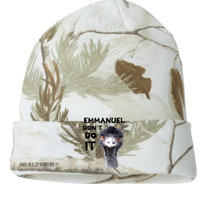 Emmanuel Don't Do It Viral Emu Kati - 12in Camo Beanie