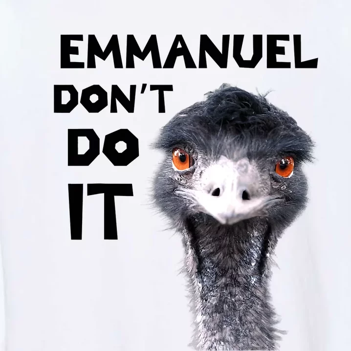 Emmanuel Don't Do It Viral Emu Garment-Dyed Sweatshirt