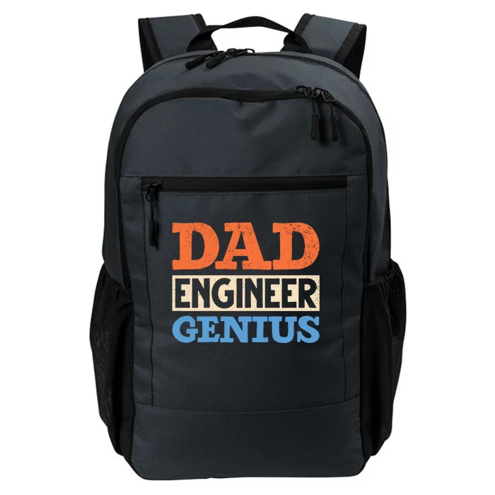 Engineer Dads Dad Engineer Genius Engineering Dad Gift Daily Commute Backpack