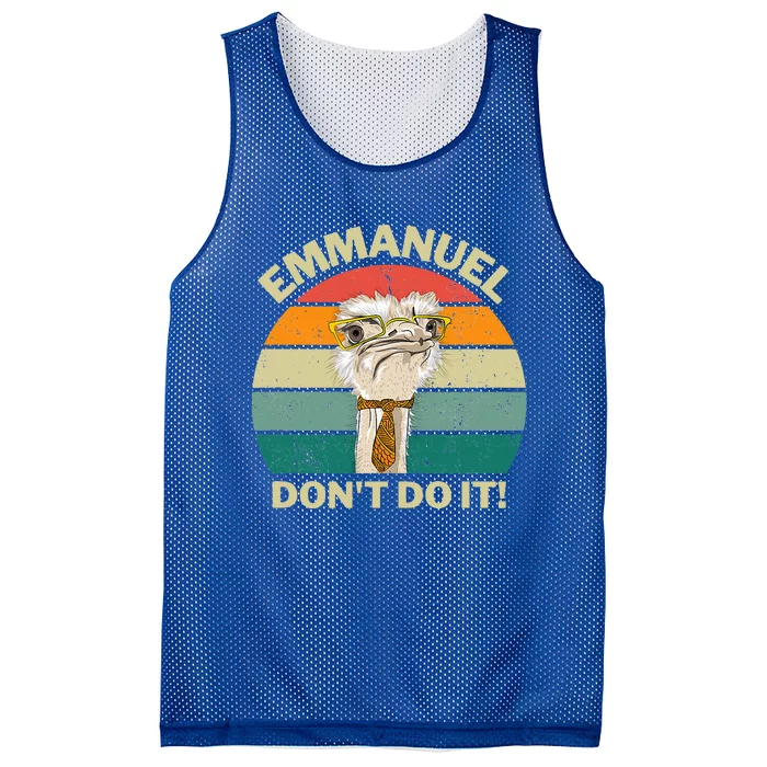 Emmanuel DonT Do It Mesh Reversible Basketball Jersey Tank