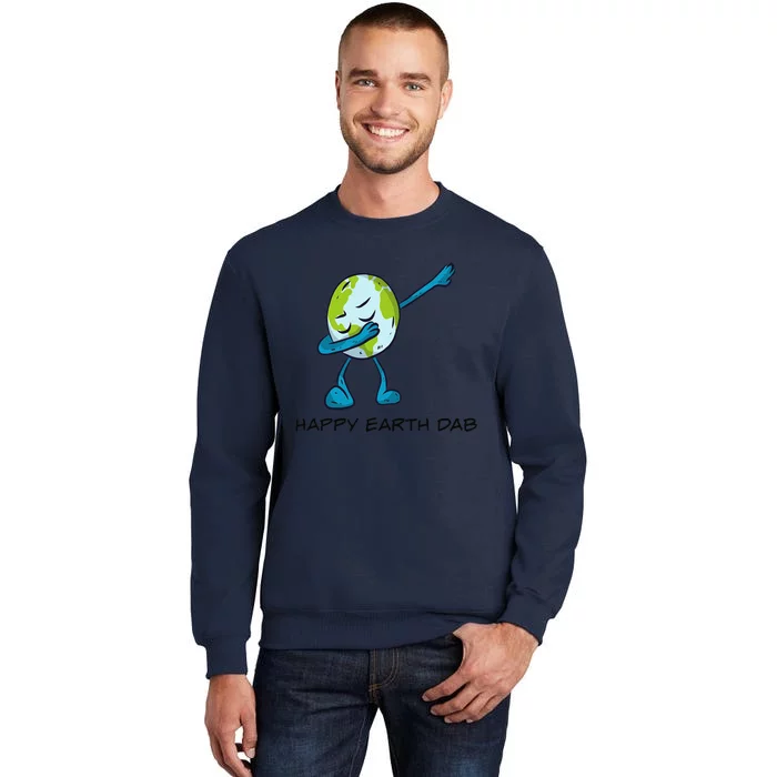 Earth Day Dab Tall Sweatshirt