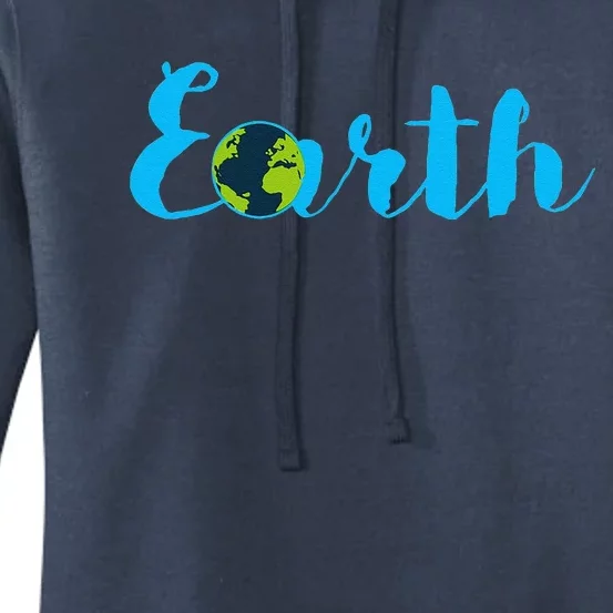 Earth Day Design Gift Women's Pullover Hoodie