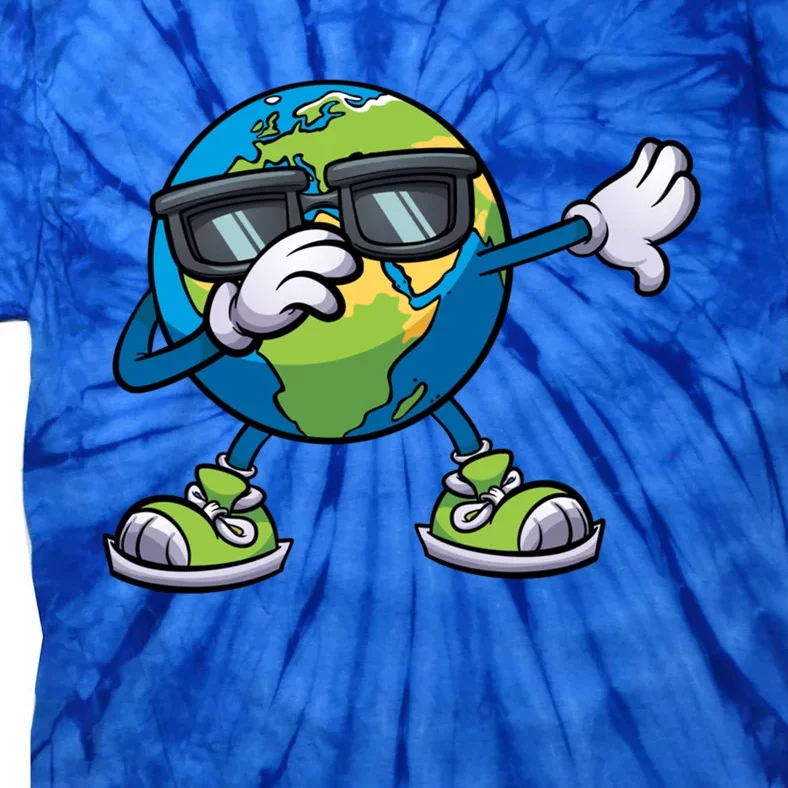 Earth Day Dabbing Students Teachers Great Gift Tie-Dye T-Shirt